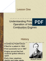 Lesson One: Understanding Principles of Operation of Internal Combustion Engines