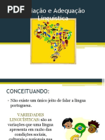 Variação Linguística