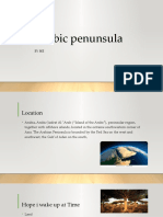 Arabic Peninsula Presentation.