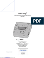 Fred Easy: Automated External Defibrillator (AED)