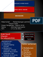 PEMBAHARUAN DI SAUDI ARABIA Makul Pemikiran Modern Hukum Islam