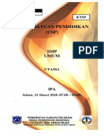 09 Soal Usp PDF Ipa 2020 PDF
