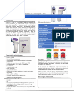 Datasheet TERMOMETRO SPIT002 - para Canales PDF
