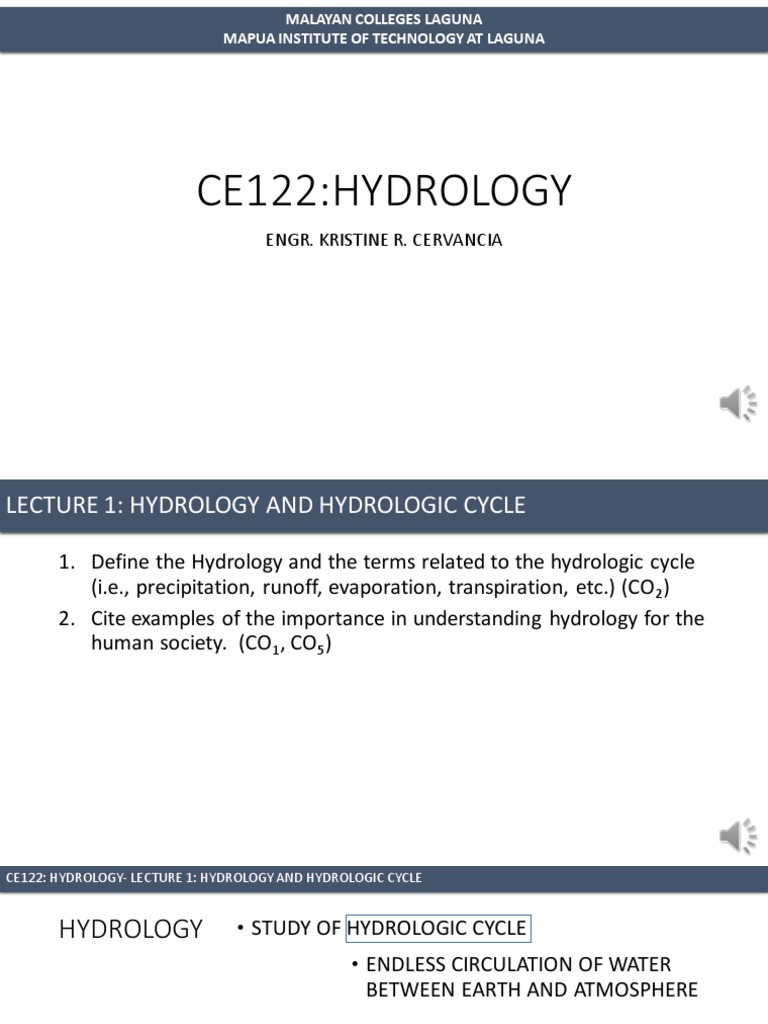 Introduction to Stochastic Hydrology | PDF | Hydrology | Water Cycle