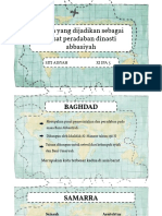 Pusat Peradaban Dinasti Abbasiyah