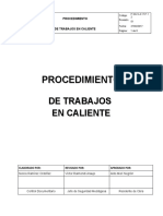 P.SG.S.A.17.P.12 Procedimiento de Trabajos en Caliente