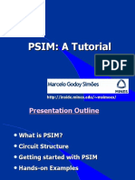 PSIM Tutorial