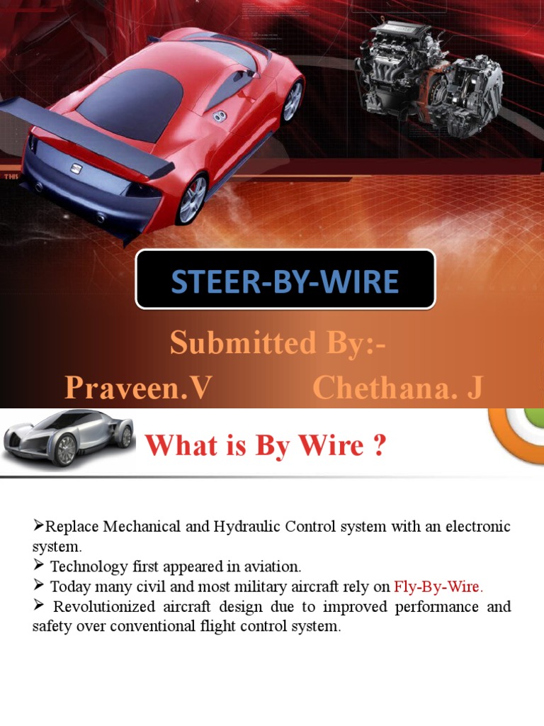 Understanding Steer-By-Wire Technology | PDF | Steering | Automotive ...