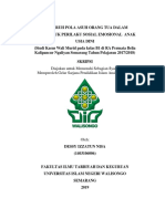 Pengaruh Pola Asuh Orang Tua Dalam Membentuk Perilaku Sosial Emosional Anak Usia Dini PDF