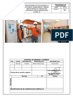 PTS-21 Procedimiento de Ingreso A Oficinas, Almacenes y Obra