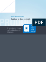 Desinfeccion Catalogo Spartan PDF