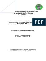 Derecho Procesal Agrario PDF