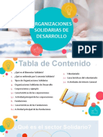 Organizaciones Solidarias de Desarrollo