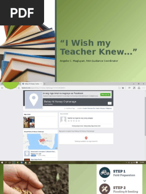 “I Wish my Teacher Knew…”