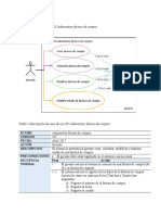 Ejemplo Diagrama de Caso de Uso - Administrar Factura de Compra