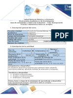 Guía de Actividades y Rubrica de Evaluación - Fase 4 Componente Práctico Administrar Datos en Arreglos PDF