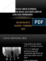 Berdasarkan Masa Gigi Bercampur Dan Permanen PDF