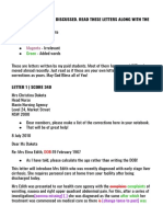 OET Corrected Letter 1 - 30 PDF