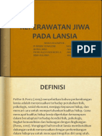 Keperawatan Jiwa