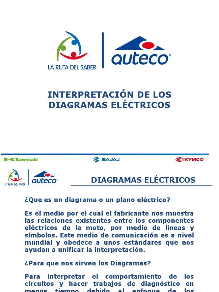 Interpretacion de Los Diagramas Electricos PDF | PDF | Color | Bienes  manufacturados