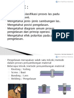 Pengantar Proses Pengelasan (WI - Class) Rev.01 - 11.2018