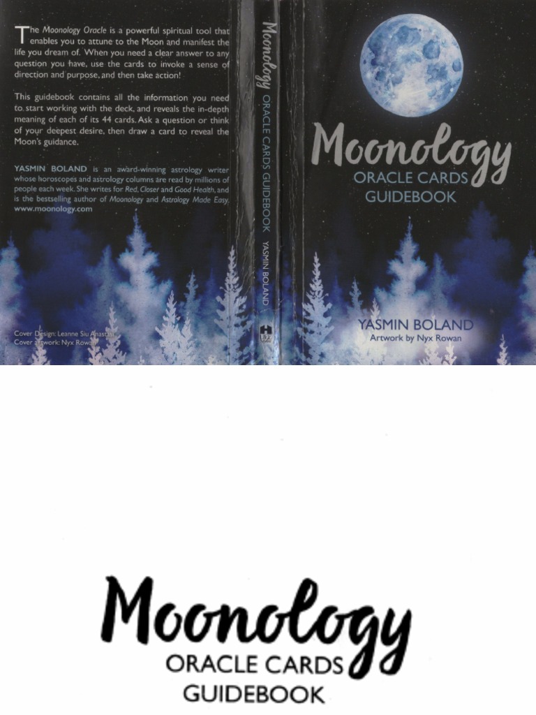 Moonology Oracle Cards PDF | PDF