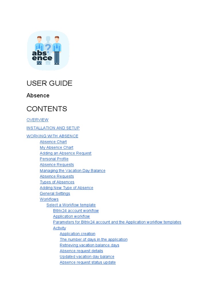 A Comprehensive User Guide for Managing Employee Absences Through ...