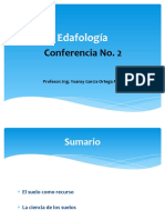 Conferencia 2 Edafologia