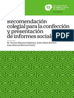 Confección y Presentación de Informes Sociales