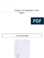 Young'S Modulus Property For Soils