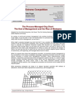 The Process-Managed Org Chart: The End of Management and the Rise of Bioteams