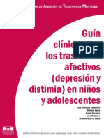 Guía Clínica para los Trastornos Afectivos (Depresión y Distimia) en Niños y Adolescentes Eva Marcela Cárdenas