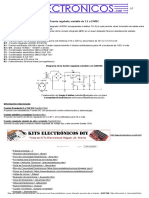 Fuente Regulada Variable de 1.2 A 33V - 3A