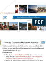 Security Constrained Economic Disptach: CERC Order