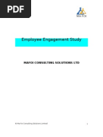 Employee Engagement Study: Mafoi Consulting Solutions LTD