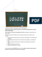 Foro Debate PDF