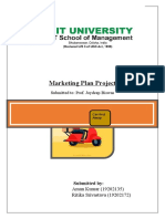 Marketing Plan Project: Submitted To: Prof. Joydeep Biswas