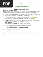 Eviews Notes: Ch. 2