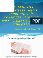 Suport de Curs - Managementul Pacientului Agitat PDF