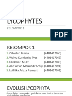 TT Senin - Kel 1 - Lycophytes PDF