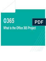 What Is The Office 365 Project