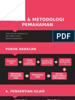 Islam & Metodologi Pemahaman