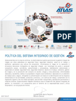 Politica Sistema Integrado Gestion Grupo Argos PDF