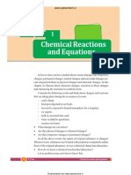 Chemistry PDF Chemical Reactions and Equations 1