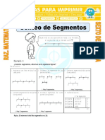 Ejercicios de Conteo de Segmentos para Sexto de Primaria