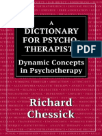 A Dictionary For Psychotherapists PDF