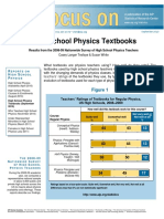 Results From The 2008-09 Nationwide Survey of High School Physics Teachers