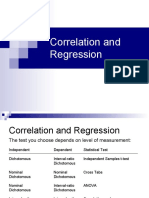 Correlation and Regression