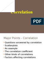Correlation Scatterplots & Coefficients