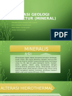 KELOMPOK 1 GEOSTRUK Aplikasi Geologi Struktur (Mineral)